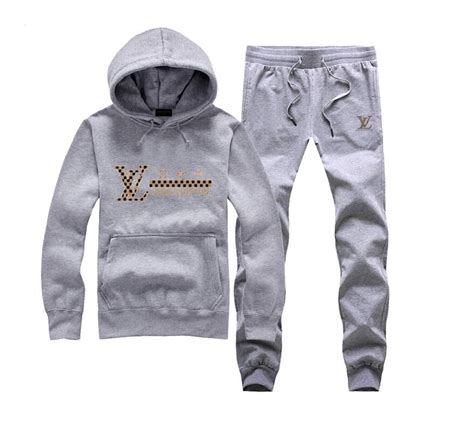 louis vuitton grey tracksuit|louis vuitton tracksuits 2xl.